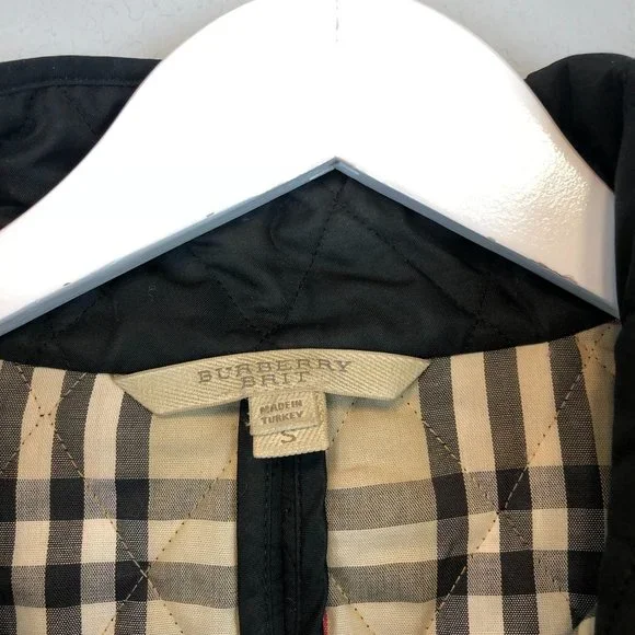 Burberry Brit Diamond Quilted Jacket Size S - Picture 3 of 10
